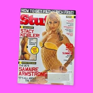 Stuff Magazine June 2006 Samaire Armstrong Stacy Kiebler Issue